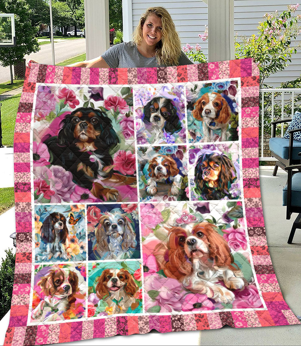 Viticstore™ 3D All Over Printed Animal – Dog – Soft Cotton All Size Quilt