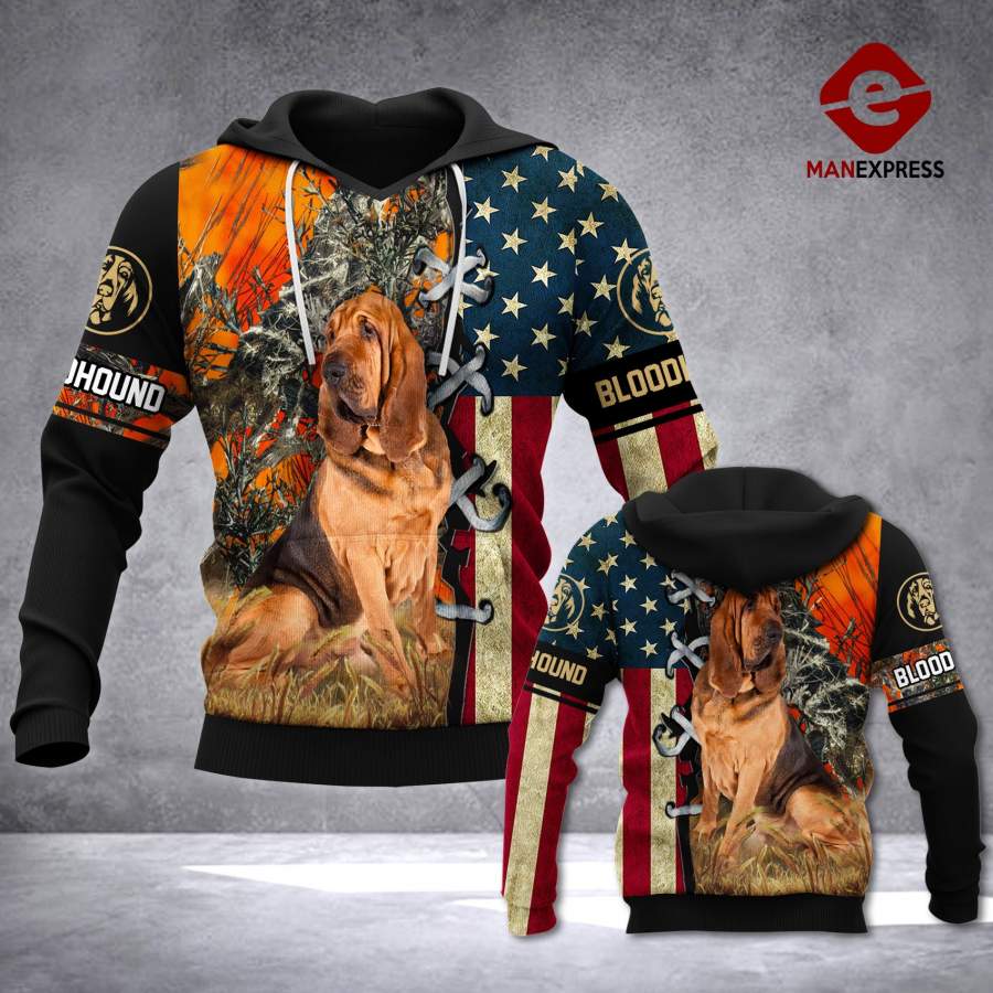 Bloodhound MT 3D all over printed hoodie QTH