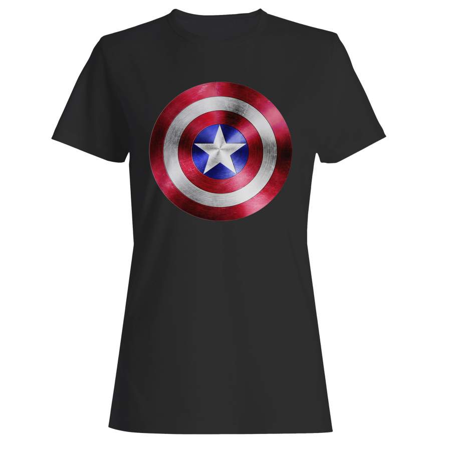 Captain America Shield Woman’s T-Shirt