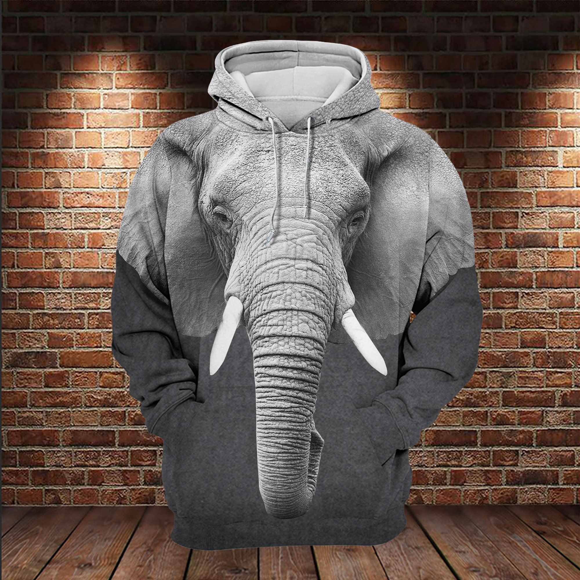 Love Elephant Wild Animal 3D All Over For Elephant Lovers / DKHDTN180221