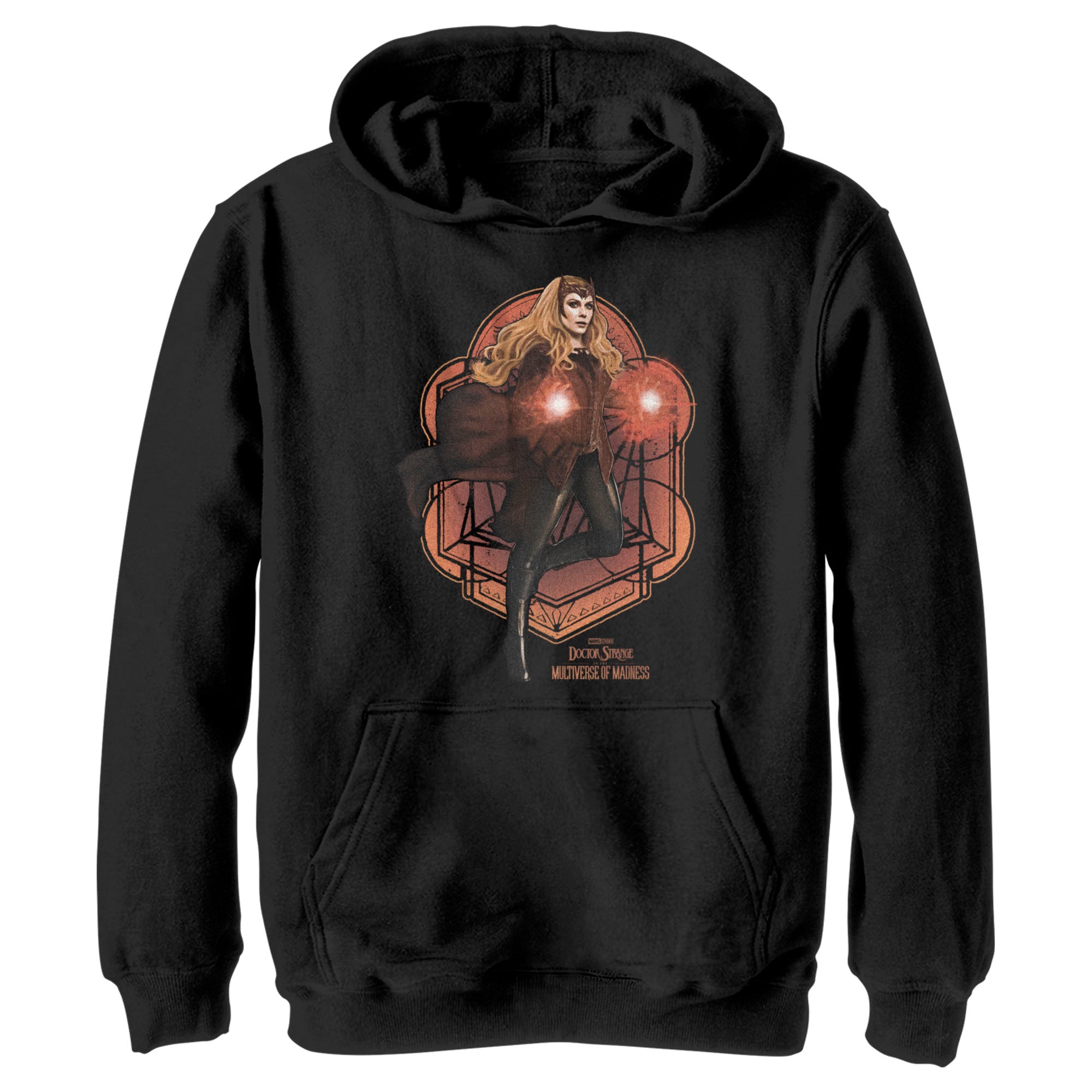 Boy’S Marvel Doctor Strange In The Multiverse Of Madness Scarlet Witch Pull Over Hoodie