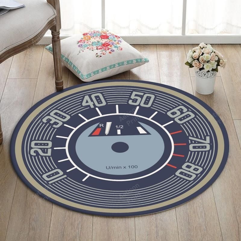 Beetles Living Room Round Mat Circle Rug Volkswagen Beetle