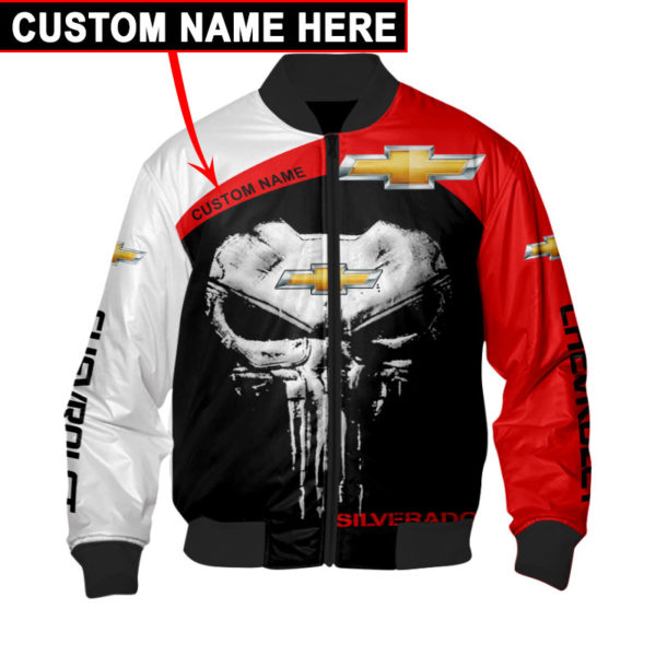 Custom Name Bomber Jacket Chevrolet, Chevrolet 3D Spring Autumn, Mens Casual Jacketcg28