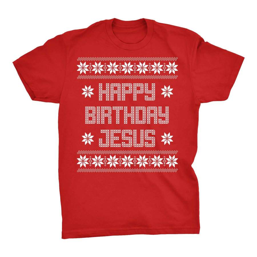 Happy Birthday Jesus – Christmas T-shirt