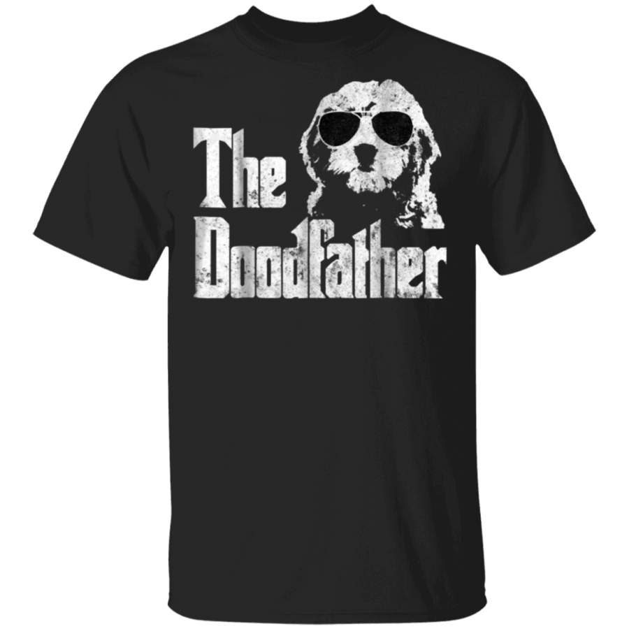 Mens Goldendoodle Dad TShirt  The Doodfather Gift