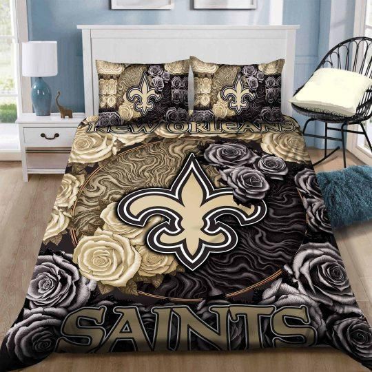 New Orleans Saints Bedding Set Dup Duvet Cover X Amp Pillow Cases