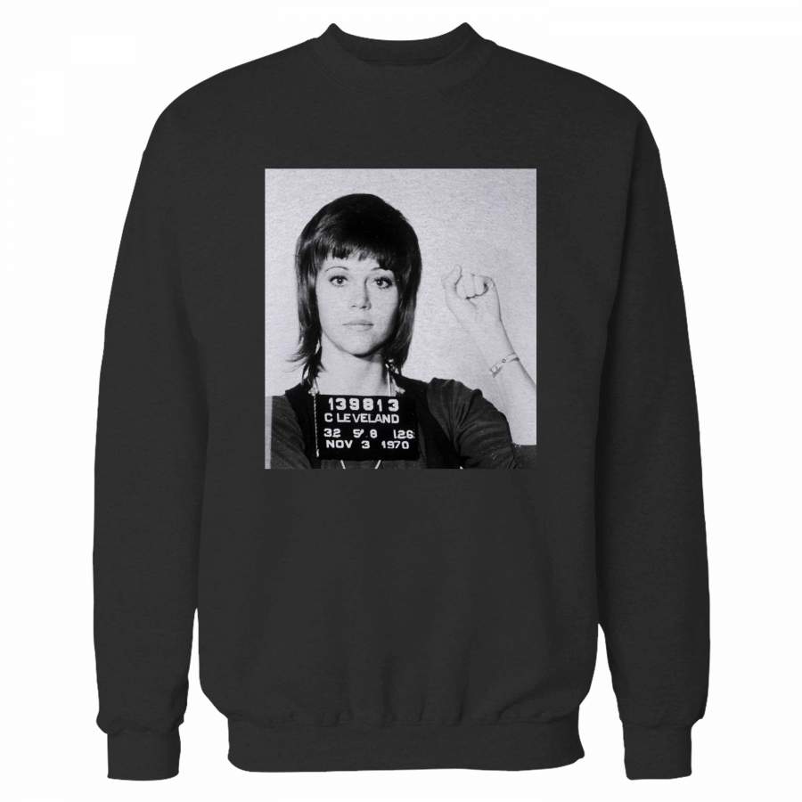 Jane Fonda Mugshot Sweatshirt