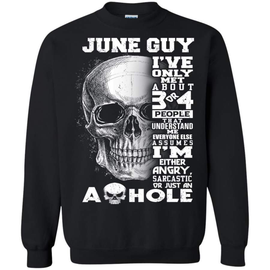 AGR June Guy I’ve Only Met About 3 Or 4 People That Understand Me Sweatshirt