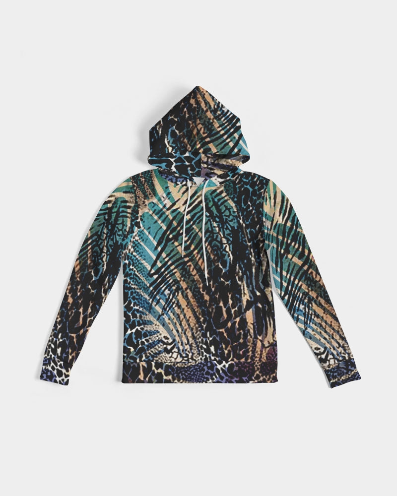 Abstract Leopard Print Women’S Hoodie