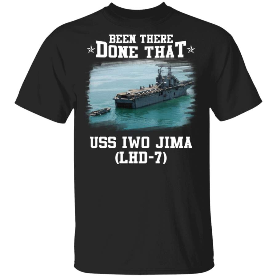 USS Iwo Jima LHD-7  Veterans Day Christmas Gift T-Shirt