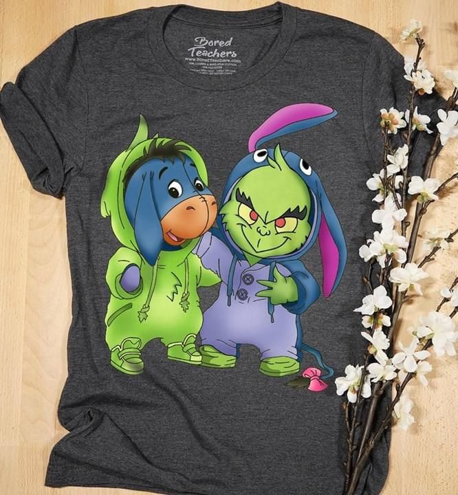 Grinch And Stitch Best Friends Brotherhood Bros 2D Tshirt