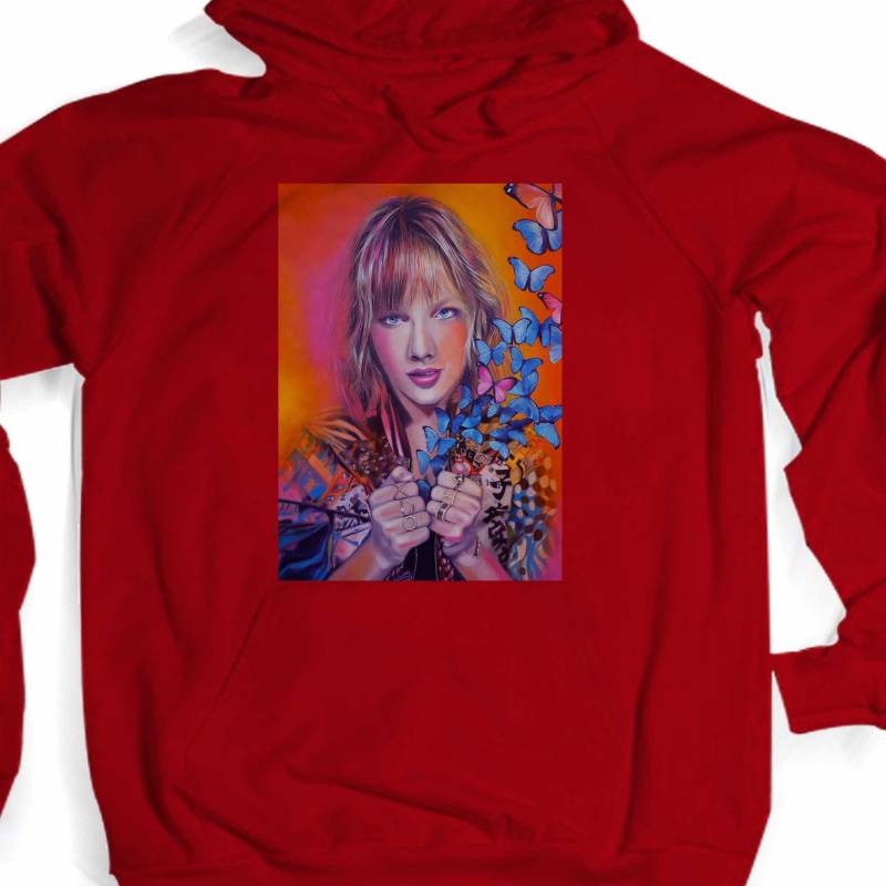 Taylor Swift Butterfly Art Unisex Hoodie