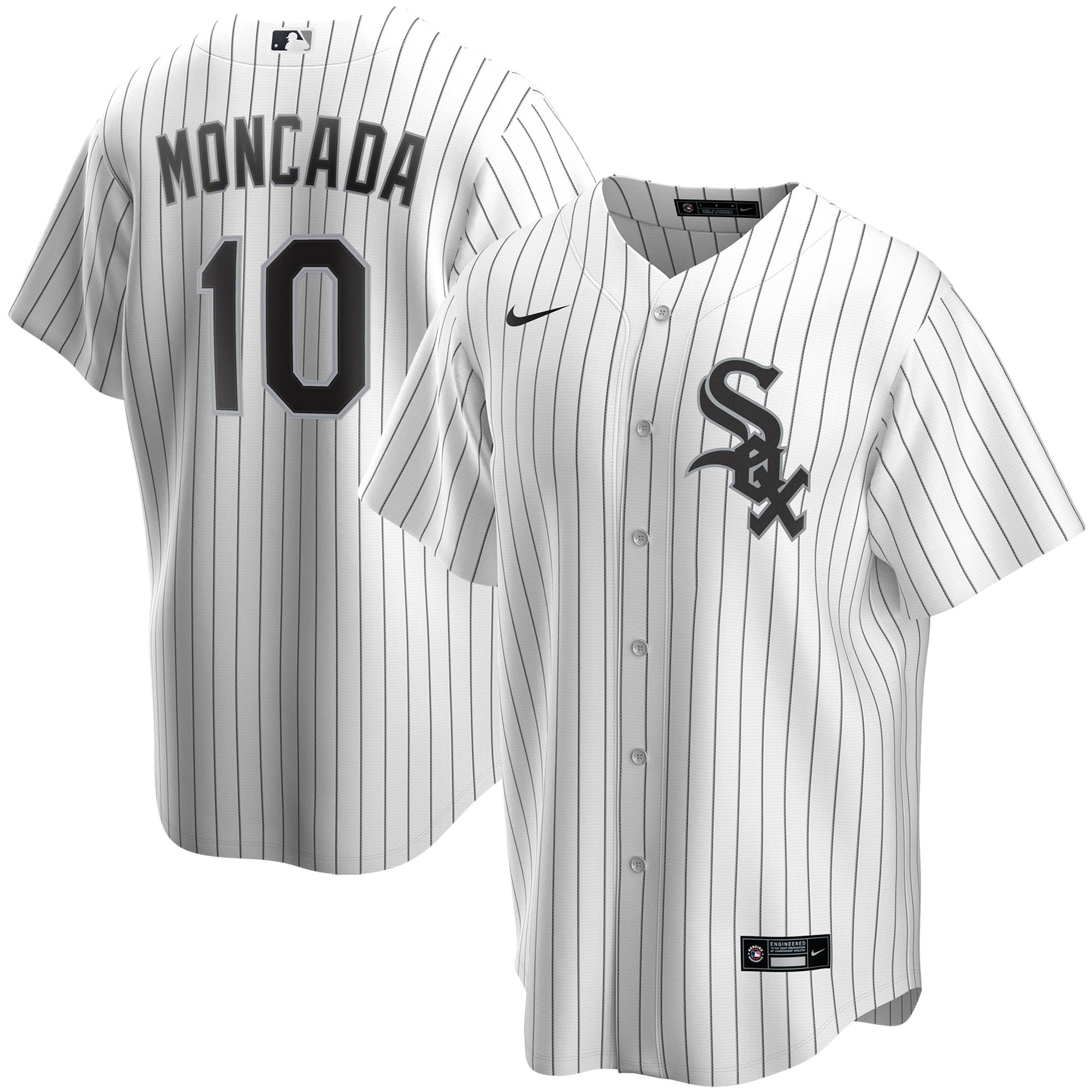 Youth Chicago White Sox Yoan Moncada White Alternate Player Jersey