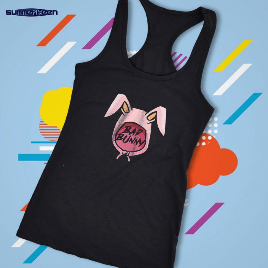 bad bunny hoodie logo Women’s Tank Top Racerback