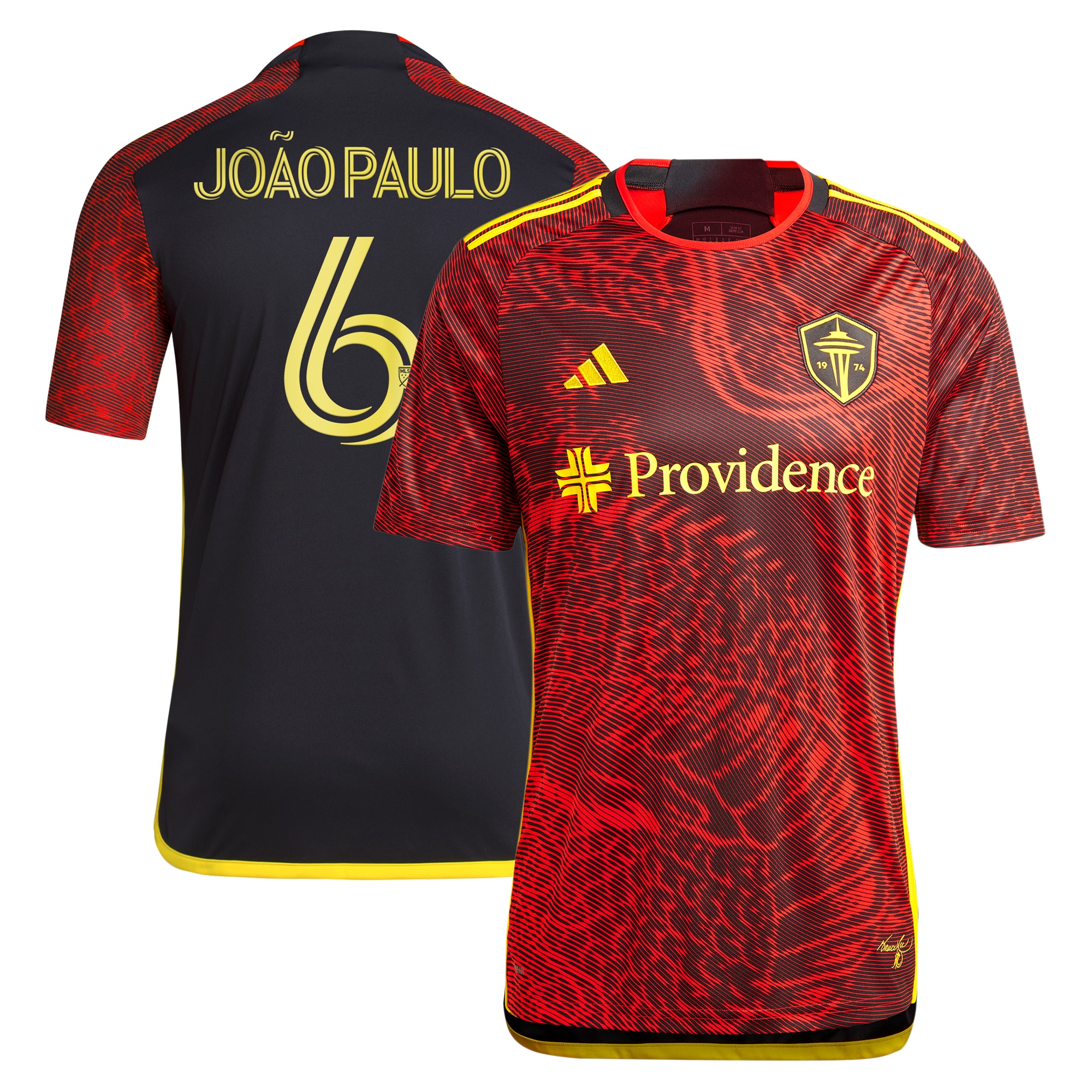 Joao Paulo Seattle Sounders FC 2024 The Bruce Lee Kit Replica Player Jersey  Red