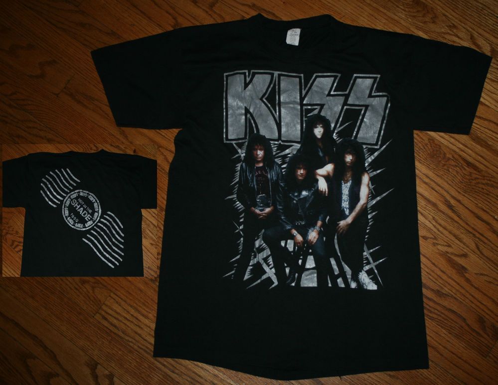 Vintage Kiss Hot In The Shade 1990 shirt