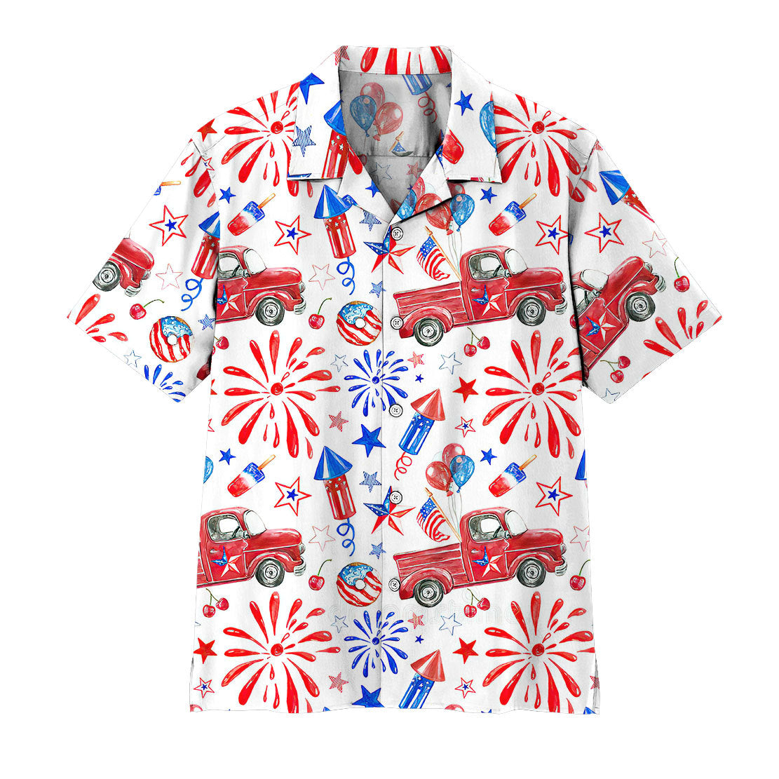 Gearhumans Of July Celebration Hawaiian Shirt Ha80731