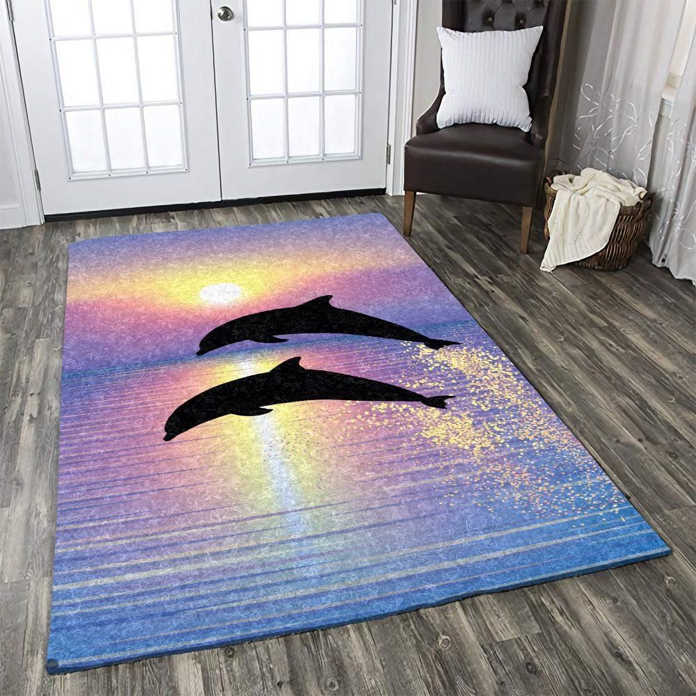 Dolphin Rug, Oriental Rug