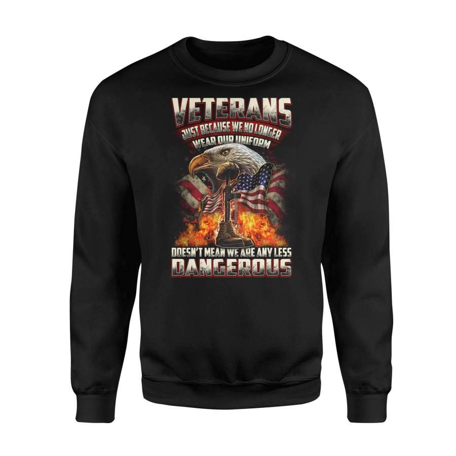 Veterans – dangerous – Premium Fleece Sweatshirt