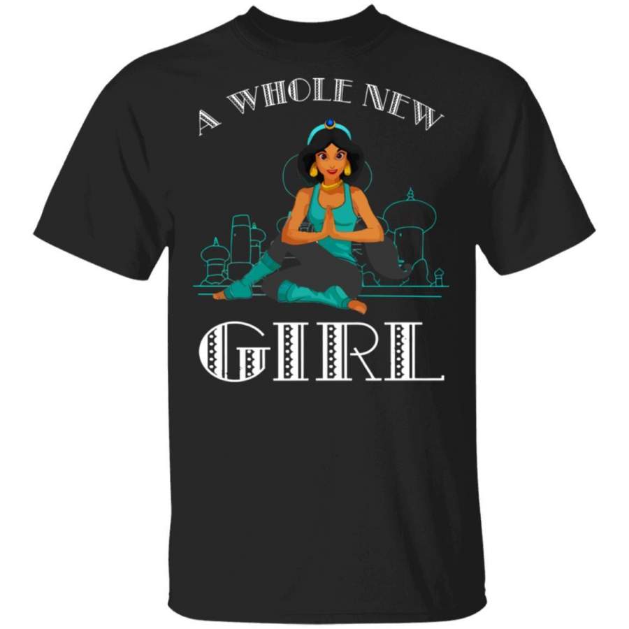 A Whole New Girl Princess Jasmine Yoga T-shirt MT06