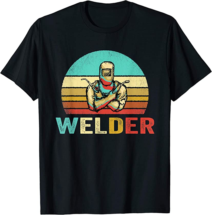 Vintage Welder Shirt Sunset