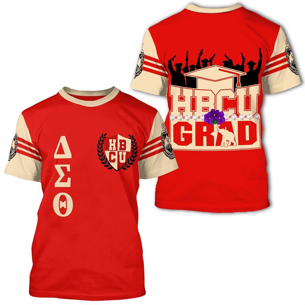 Greek Life T-Shirt – Delta Sigma Theta Hbcu Graduation Pareeshy T-Shirt