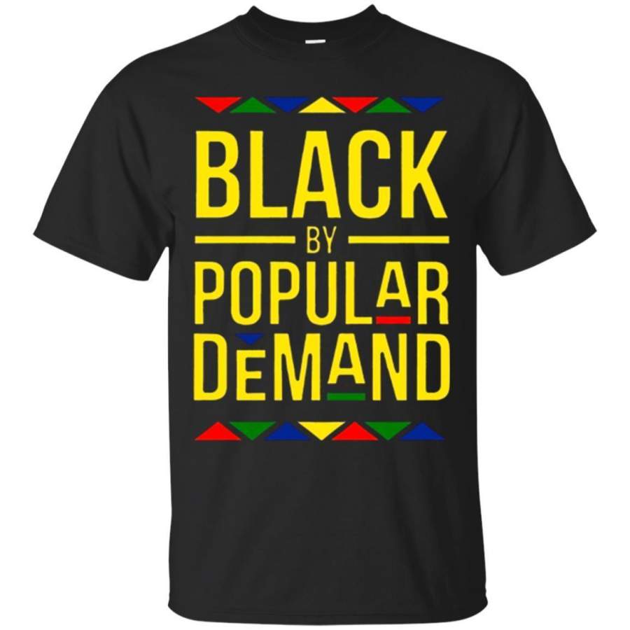 AGR Black by popular demand t shirt