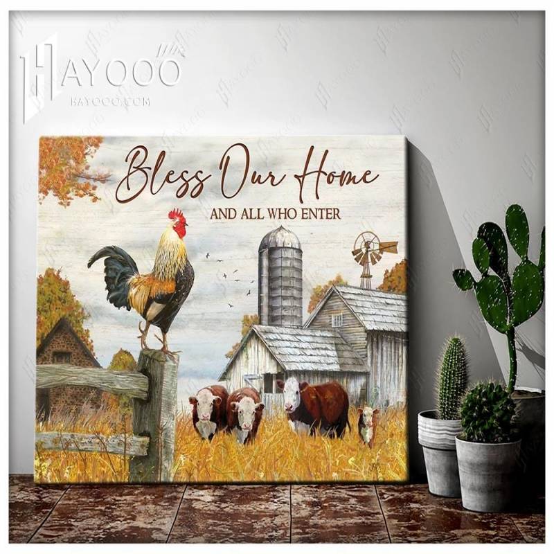 Farm bless our home poster poster 3332203079
