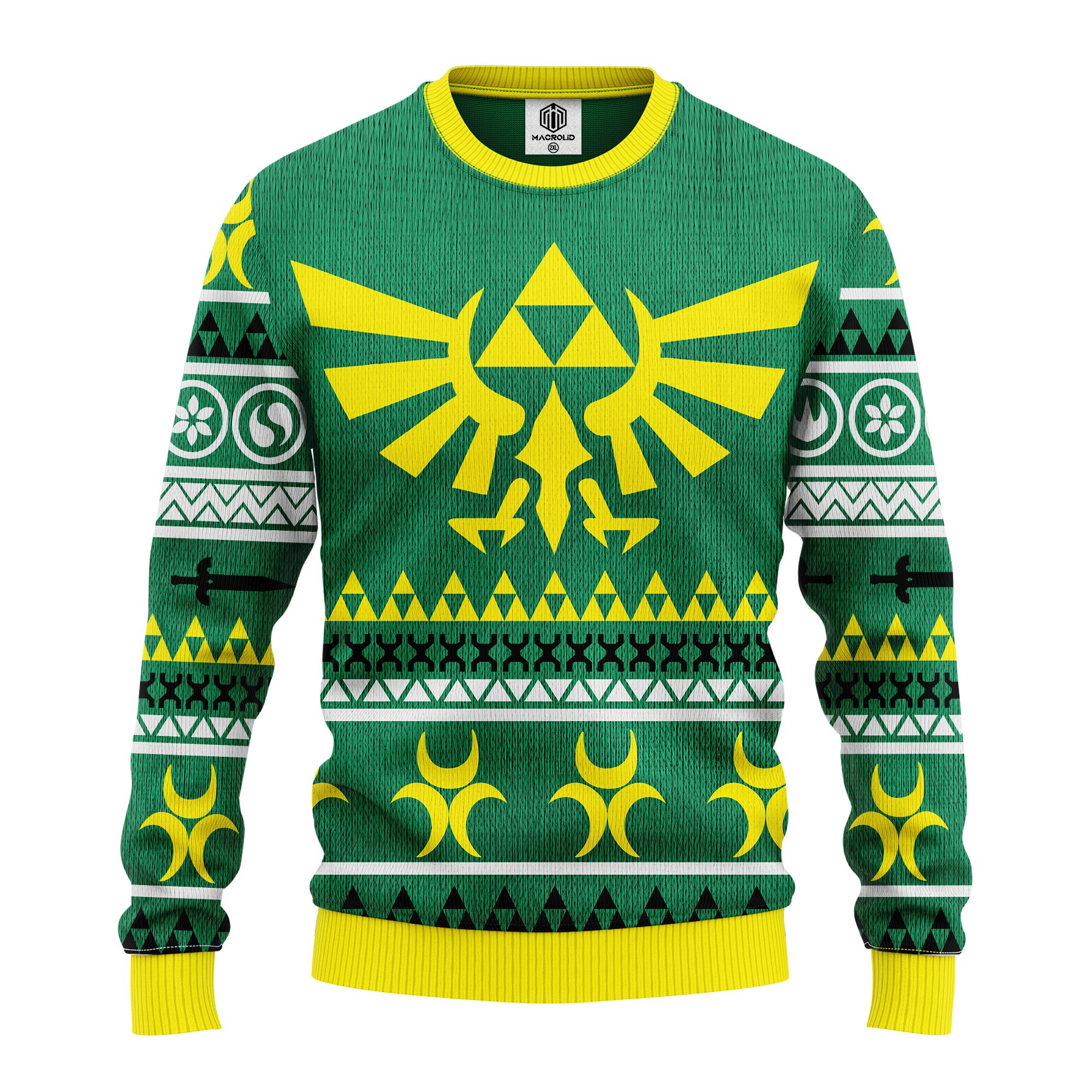 zelda green yellow ugly christmas sweater – Amazing Gift idea – thanksgiving gift