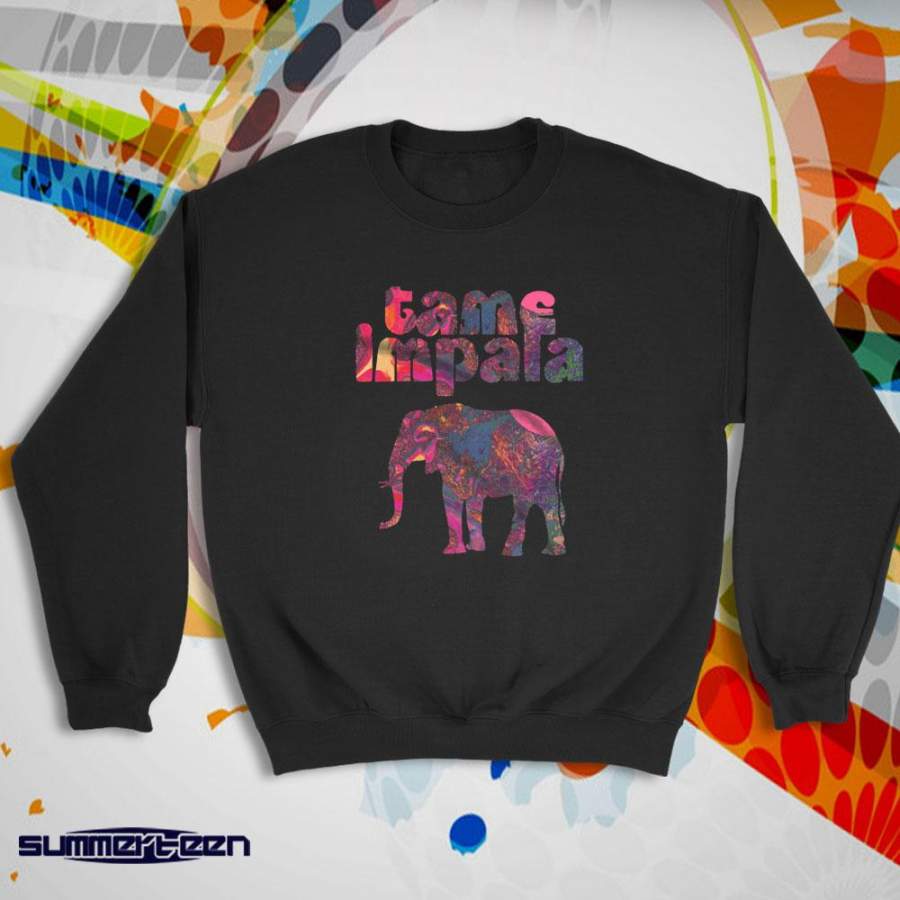 tame impala elephant full color logo Women’s Sweatshirt