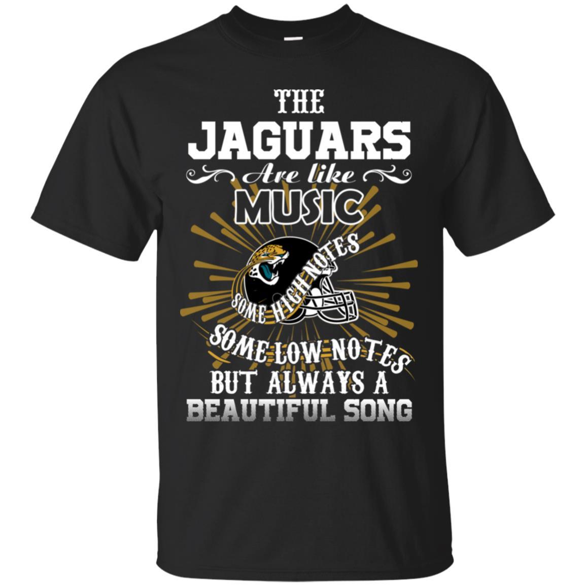 The Jacksonville Jaguars Are Like Music Tshirt For Fan