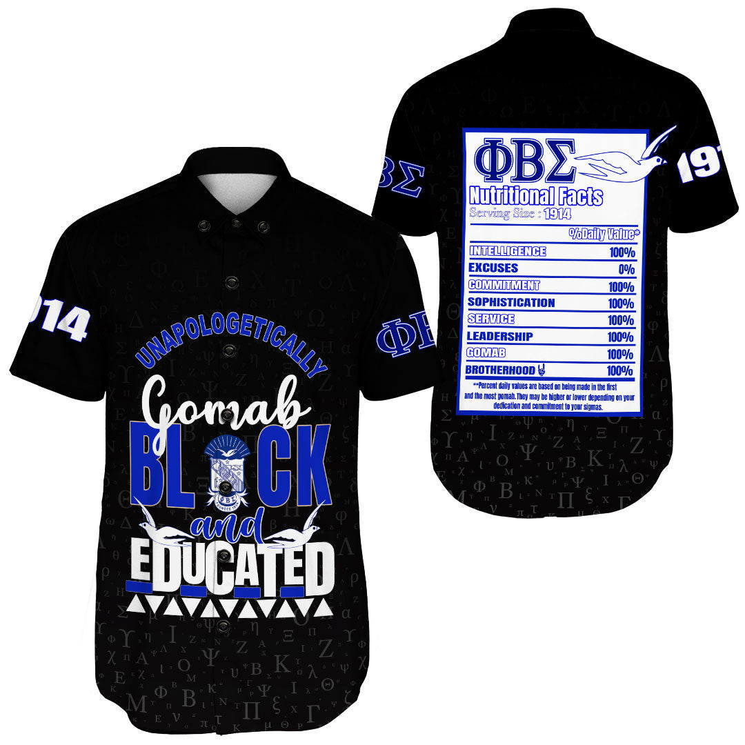 Wonder Print Shop Clothing – Phi Beta Sigma Short Sleeve Shirt