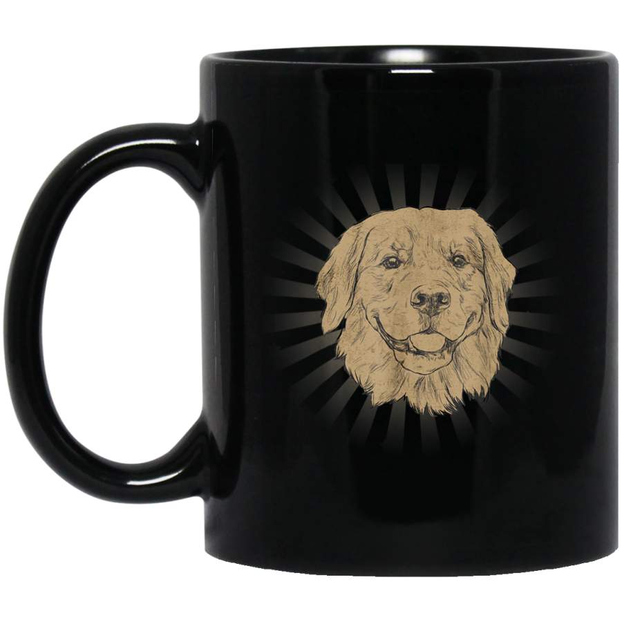 Golden Retriever Mug Vintage Golden Retriever Owner Gift Mug