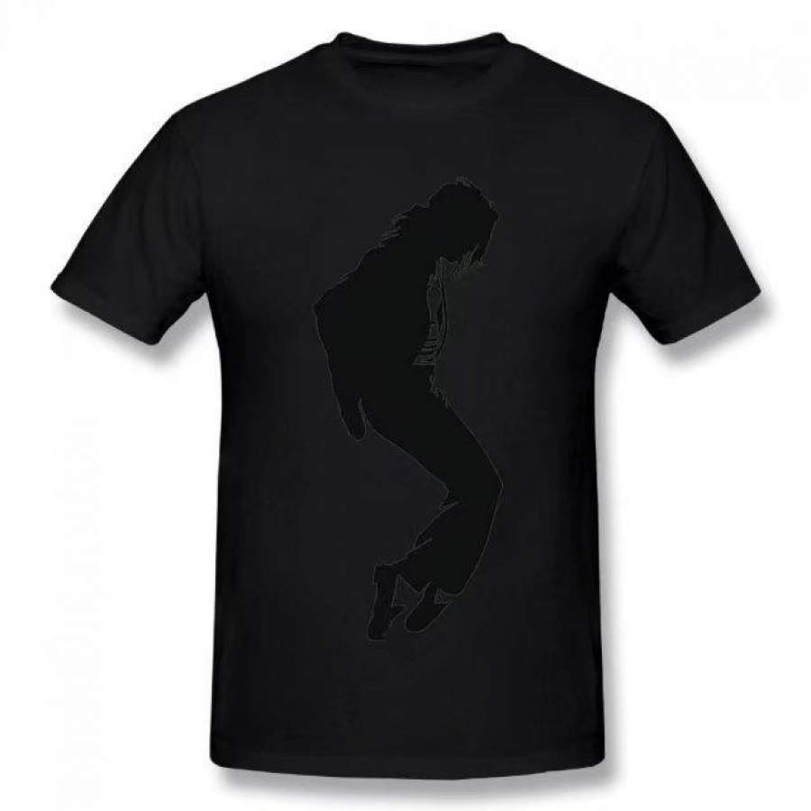 Michael Jackson Summer Basic Casual Short Cotton T-Shirt