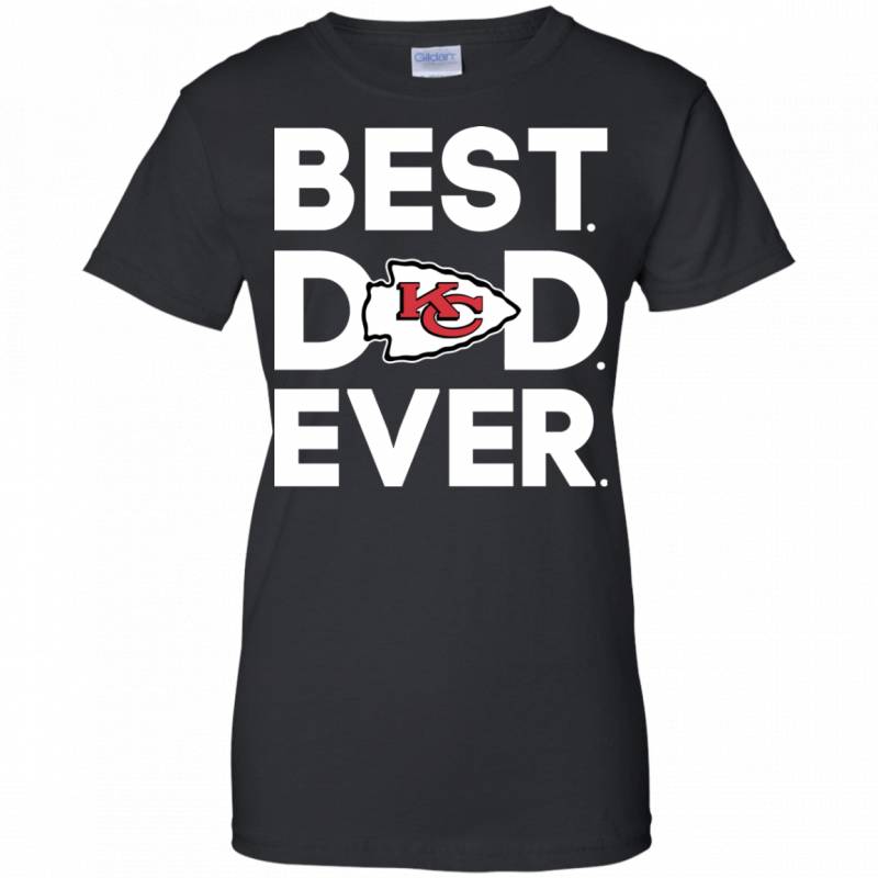 Kansas City Chiefs Best Dad Ever T shirt Long Sleeve Sweatshirt Hoodie