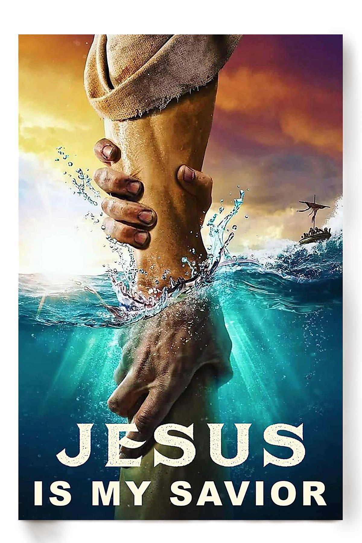 Jesus Is My Savior Christians Home Decor Give Me Your Hand Hand Of Jesus Christ Religious Poster