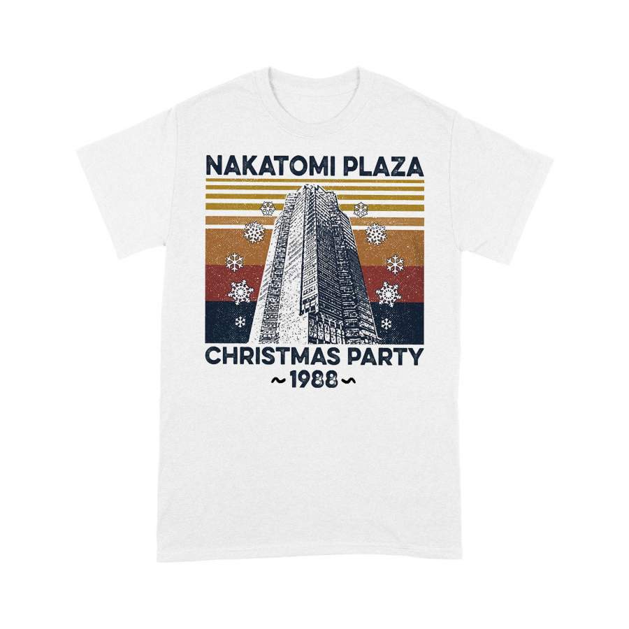 Nakatomi Plaza Christmas Party 1988 Vintage Retro T-shirt