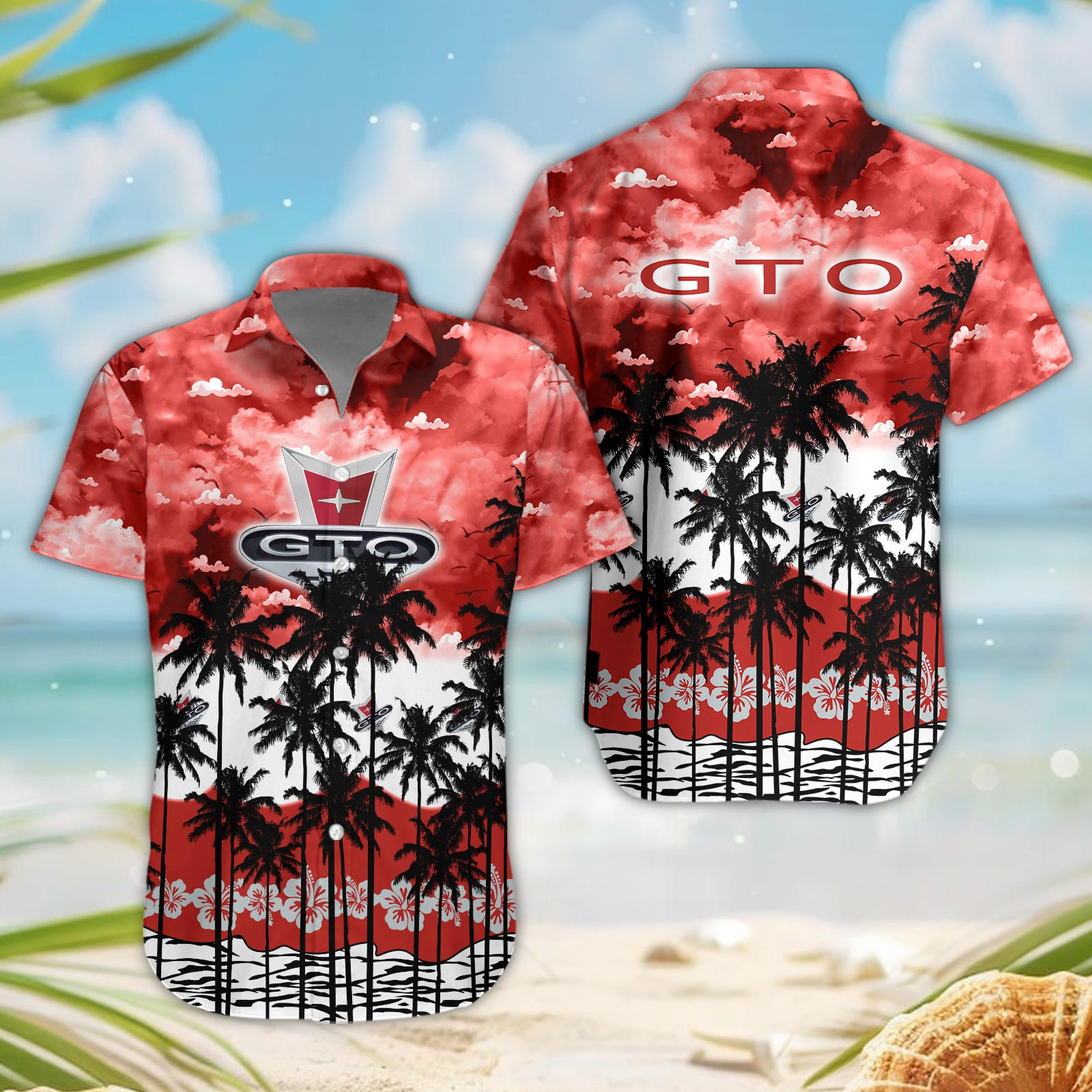 Pontiac Gto Hawaii Shirt