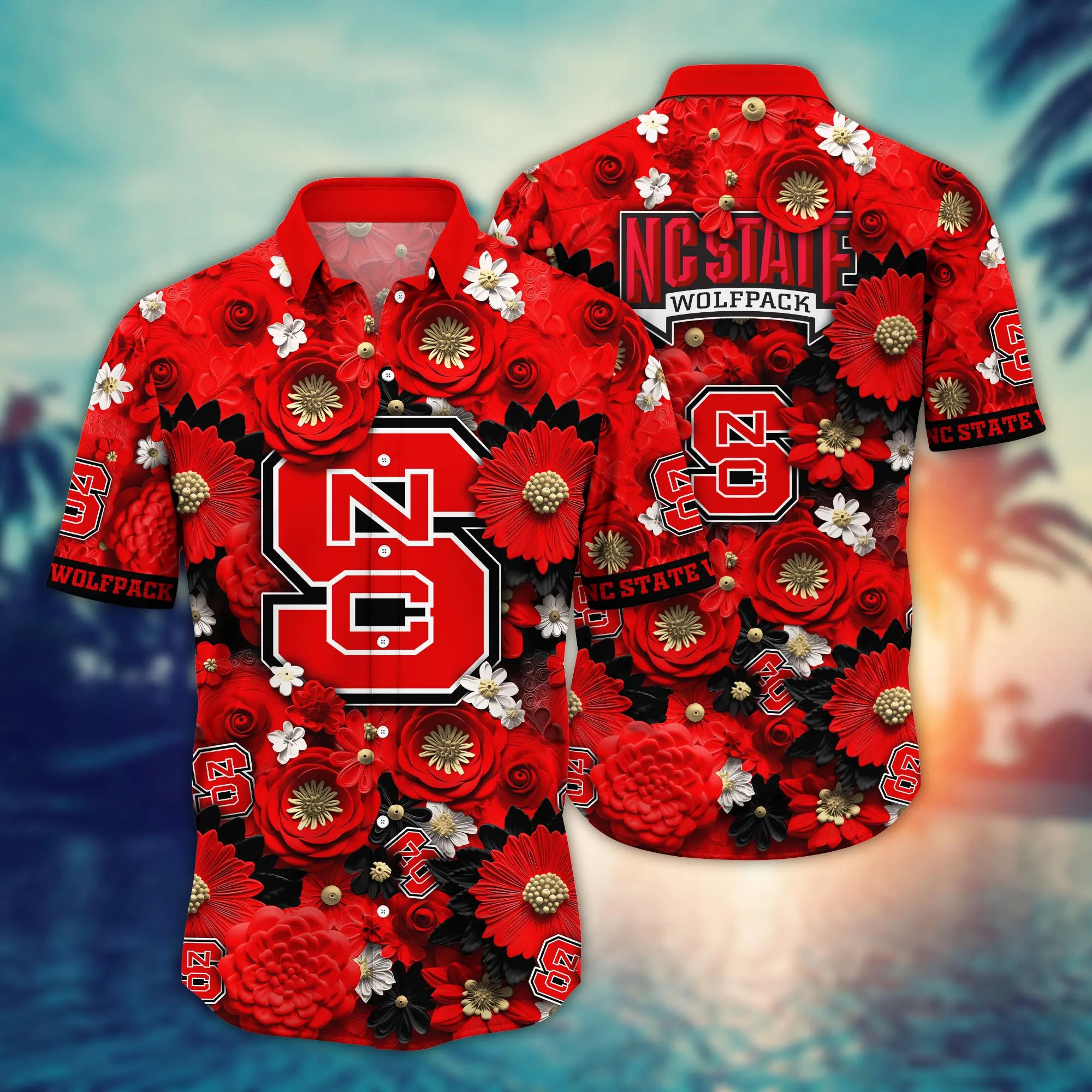 Nc State Wolfpack NCAA Hawaiian Shirt Trending For This Summer Customize Shirt Any Team