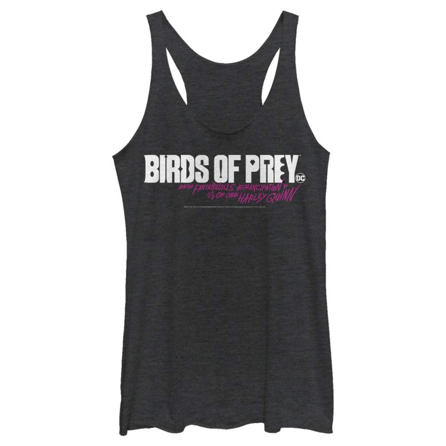 Birds of Prey Women’s Fantabulous Logo  Racerback Tank