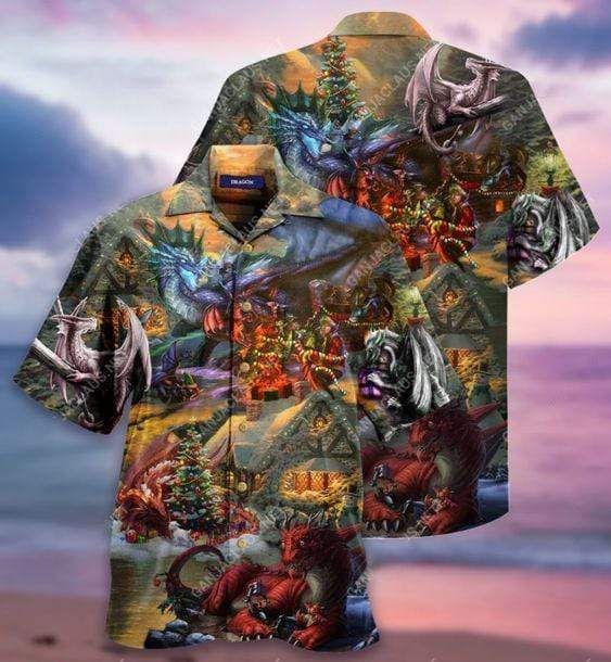 High Quality Hawaii Aloha Shirts Christmas Is A Time When Santa Spreads Love Ha43463