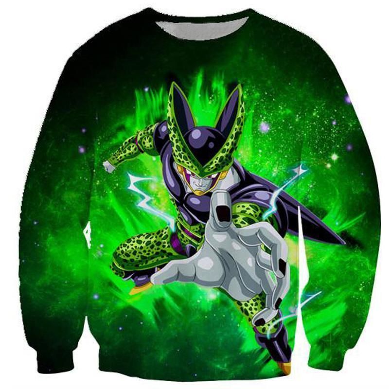 Dragon Ball Z Hoodie - Perfect Cell Hoodie 3D All Over Printed Hoodie, Zip-Up Hoodie Onlytee