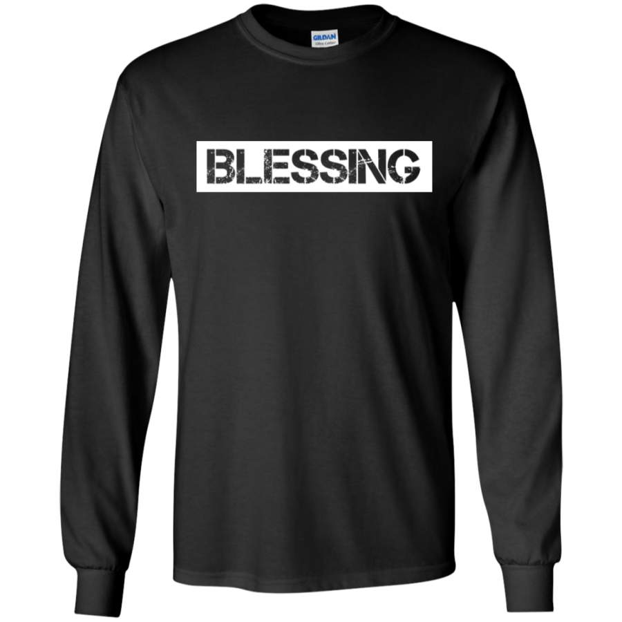 Pun Halloween Costume – Blessing in Disguise LS shirt/Hoodie/Sweatshirt