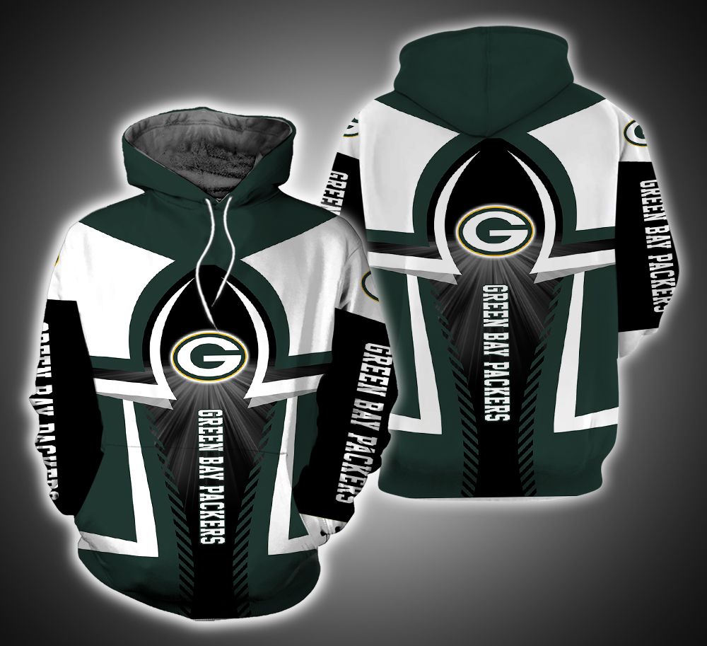 Green Bay Packers Ver.12 3D Print Hoodie