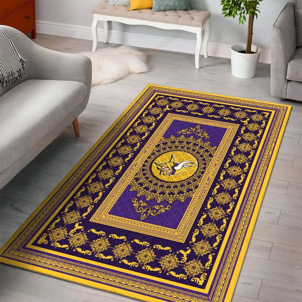 Minnesota Vikings Rug Carpet For Football Fan TVLO0457