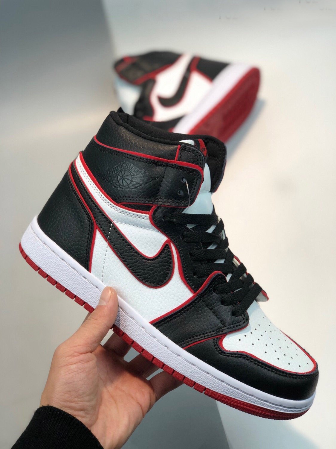 JD 1 High OG Bloodline BlackGym Red-White 5342138