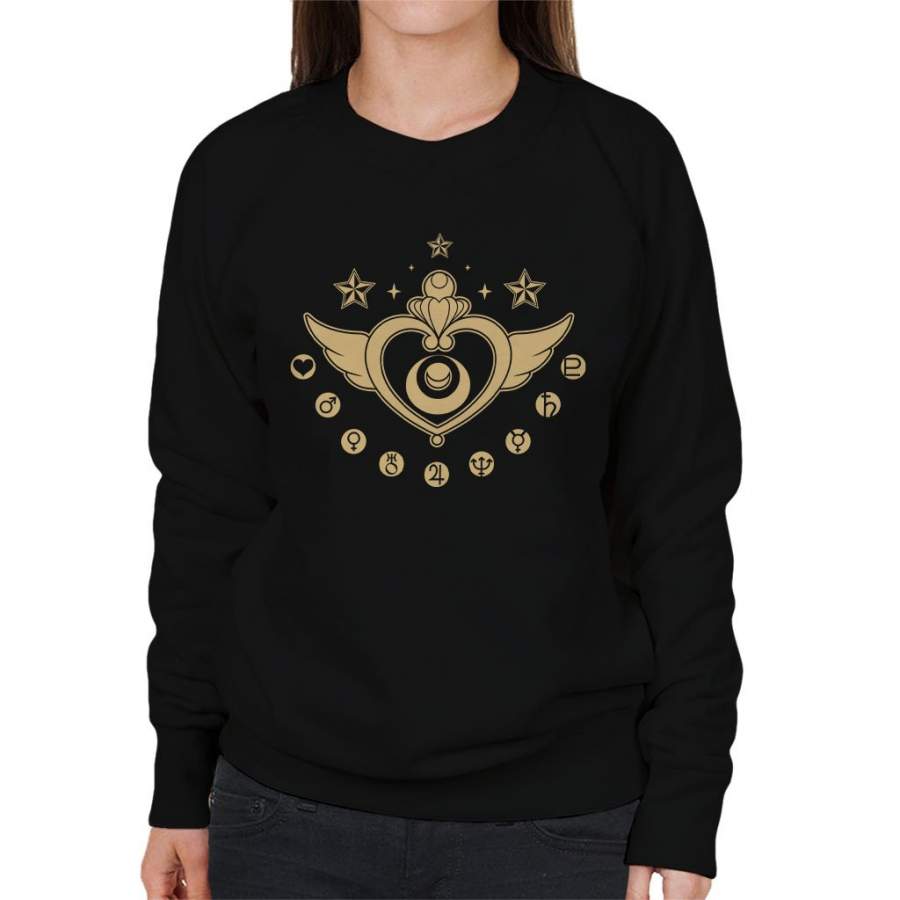 Sailor Moon Zodiac Heart Women’s Sweatshirt