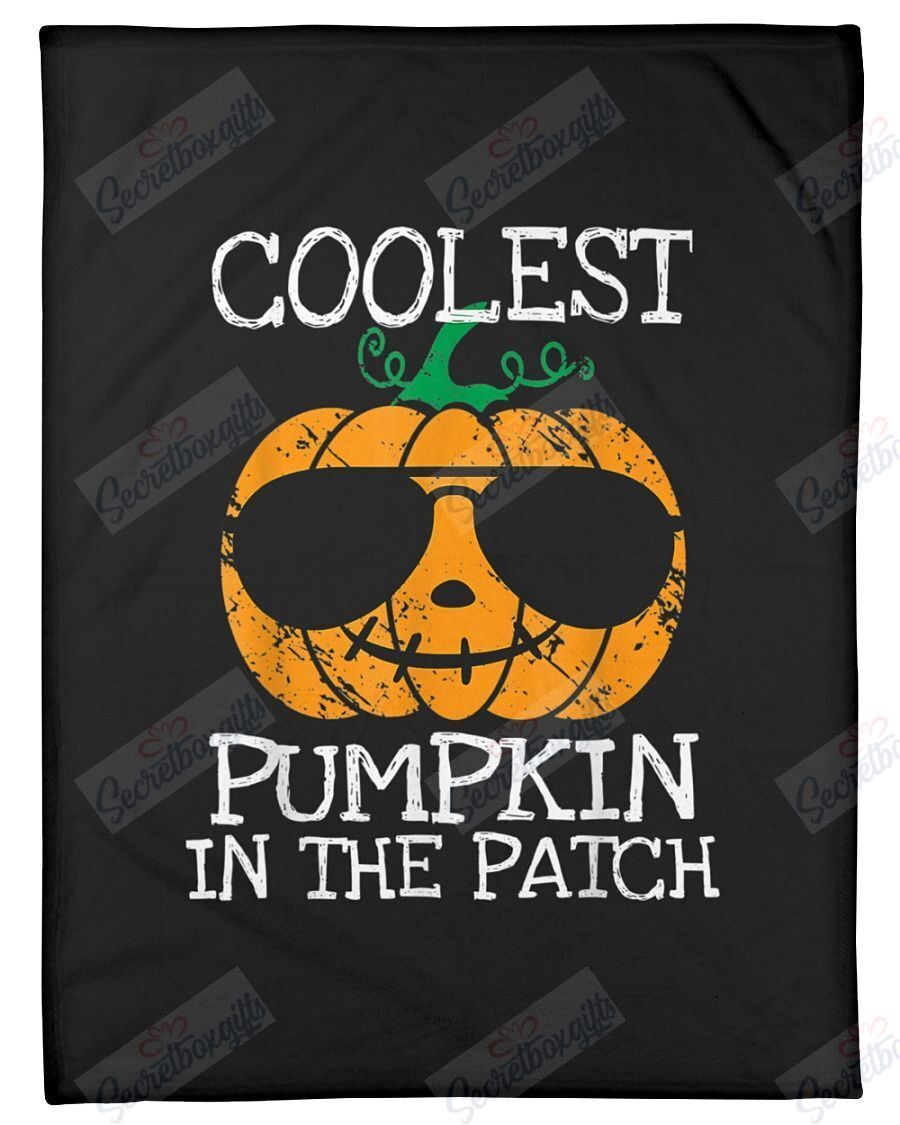 Coolest Pumpkin In The Patch Halloween Th2809383Cl Fleece Blanket