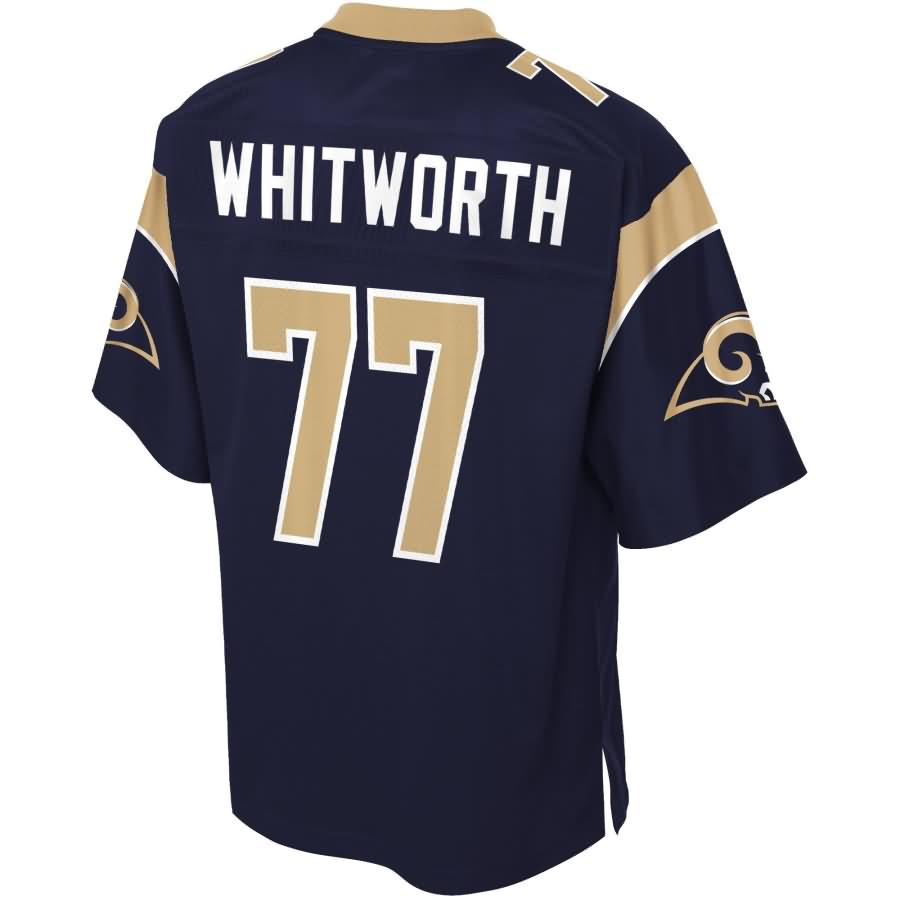 Andrew Whitworth Los Angeles Rams NFL Pro Line Youth Player Jersey – Navy