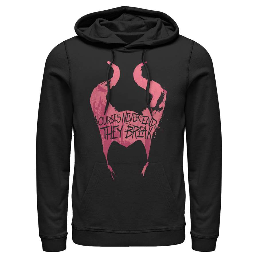 Maleficent: Mistress of All Evil Men’s Curses Never End  Lightweight Hoodie